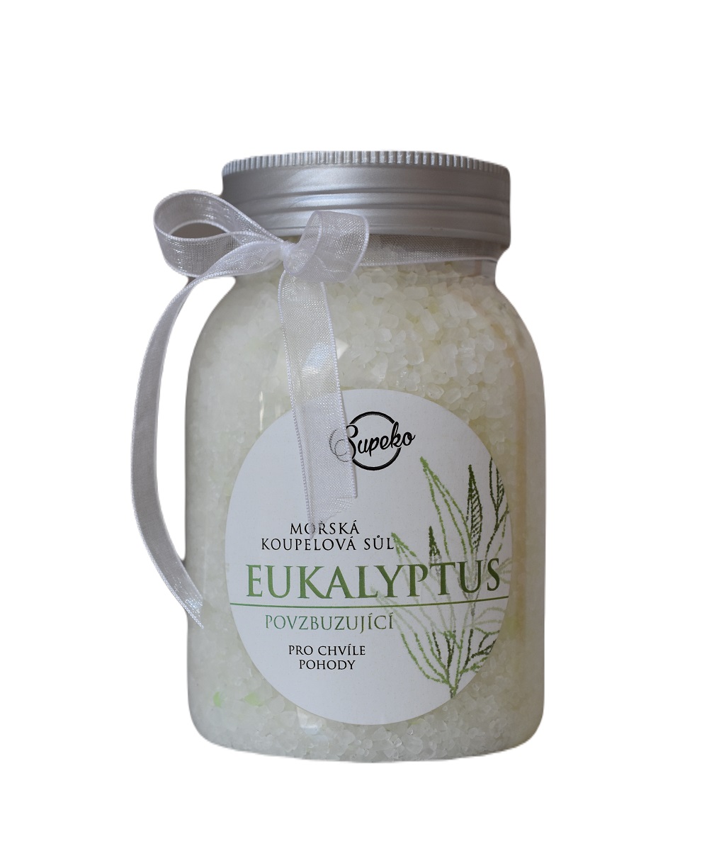 Koupelová sůl EUCALYPTUS 600 g